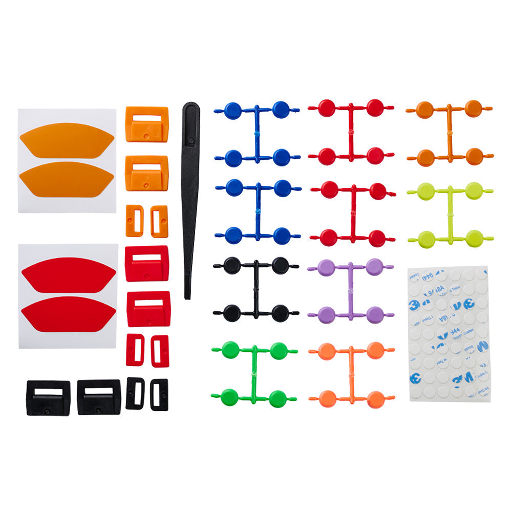 Asetek Aluminum Button Color Kit