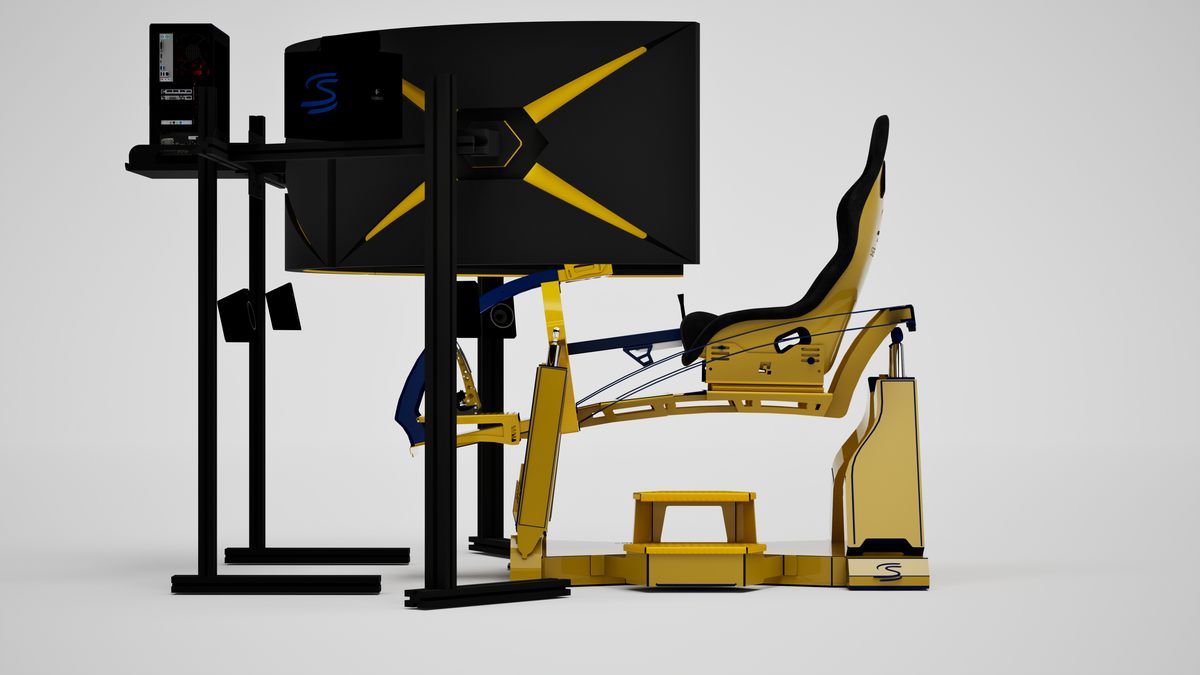 P1 "S" 4DOF Senna Edition Simulator
