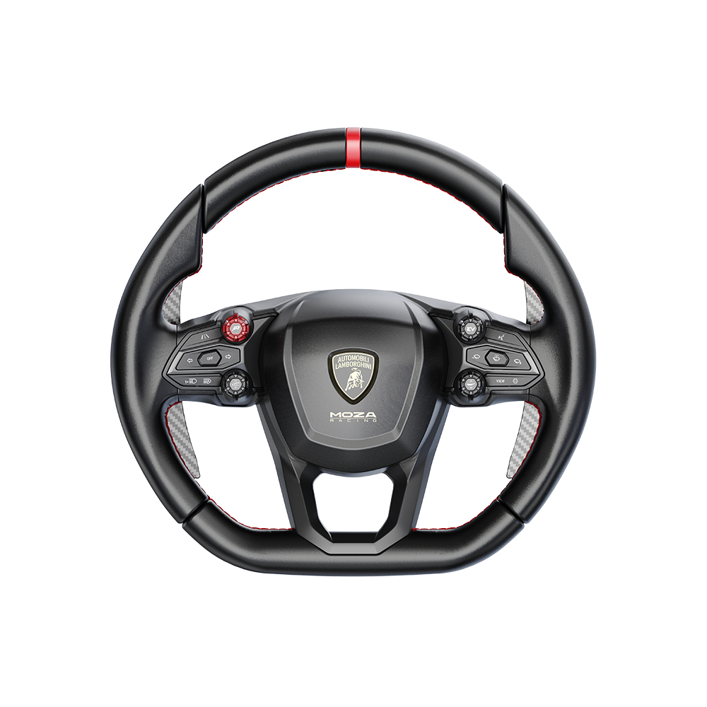 MOZA Racing Automobili Lamborghini Revuelto Sim-Racing Steering Wheel
