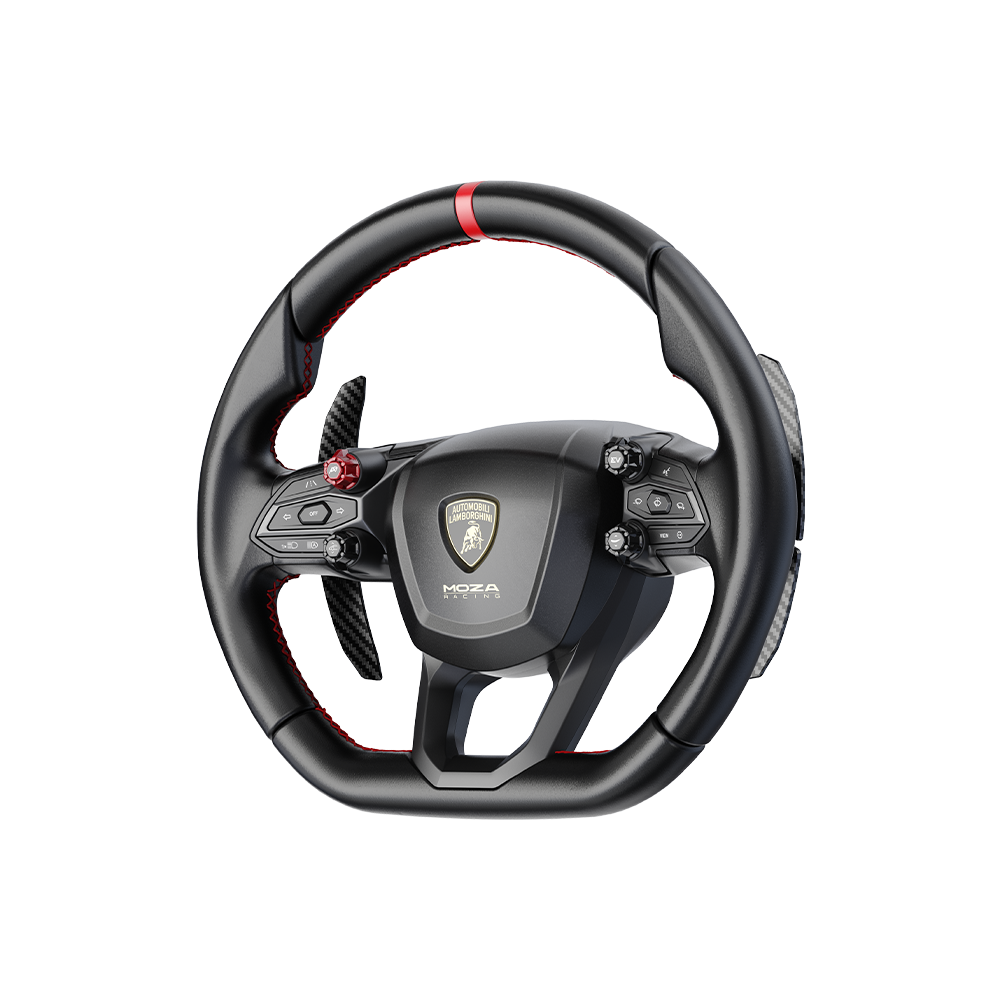 MOZA Racing Automobili Lamborghini Revuelto Sim-Racing Steering Wheel