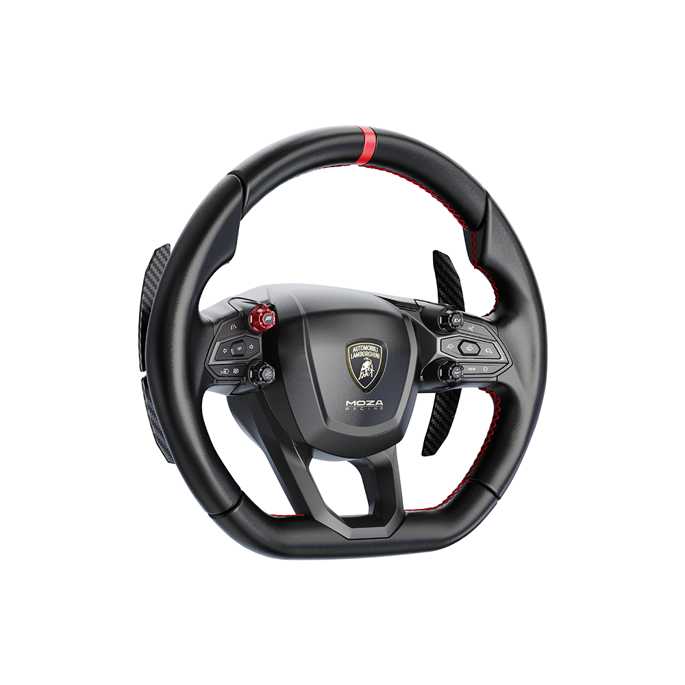 MOZA Racing Automobili Lamborghini Revuelto Sim-Racing Steering Wheel