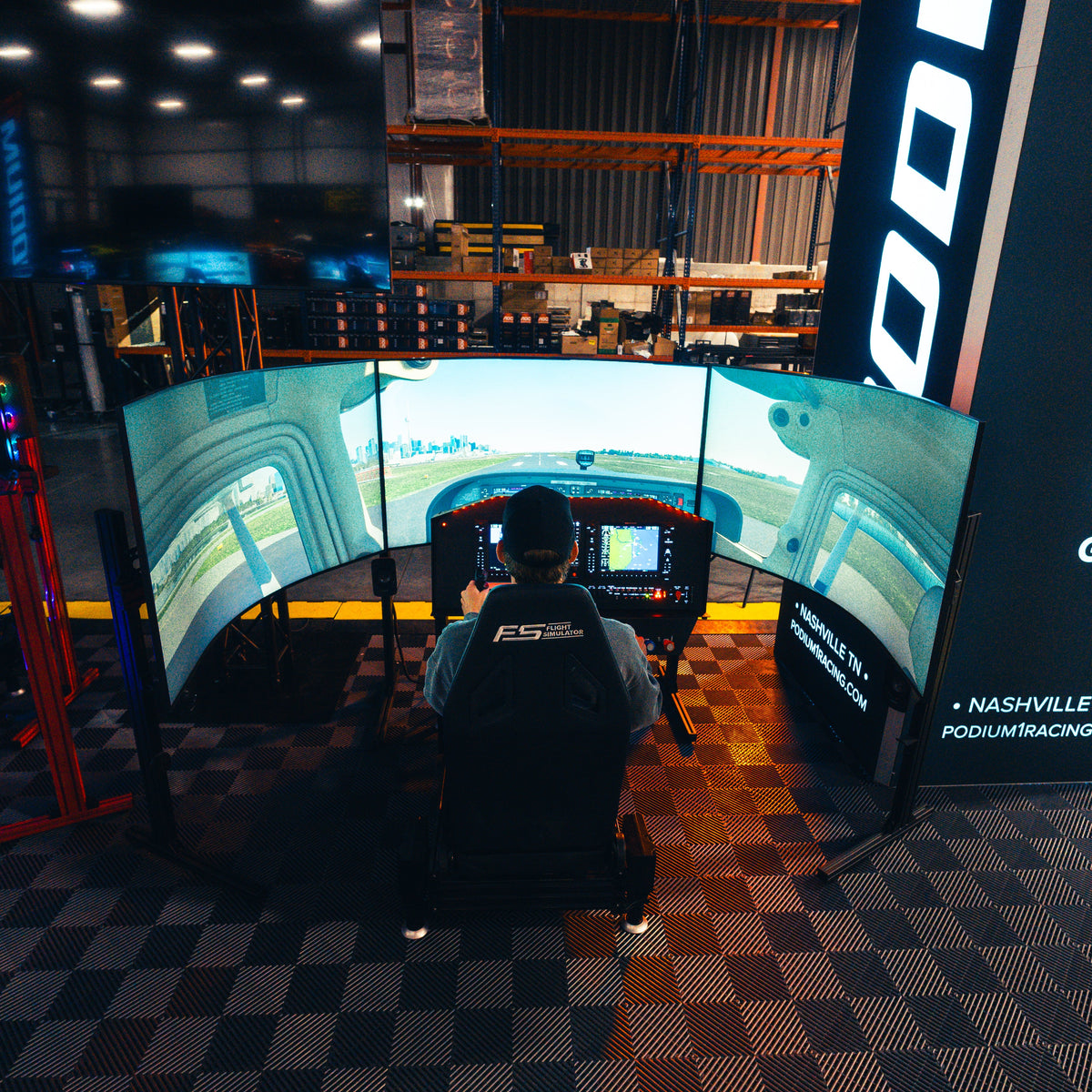 P1 Cessna Sim Turnkey Flight Simulator – Podium1Racing