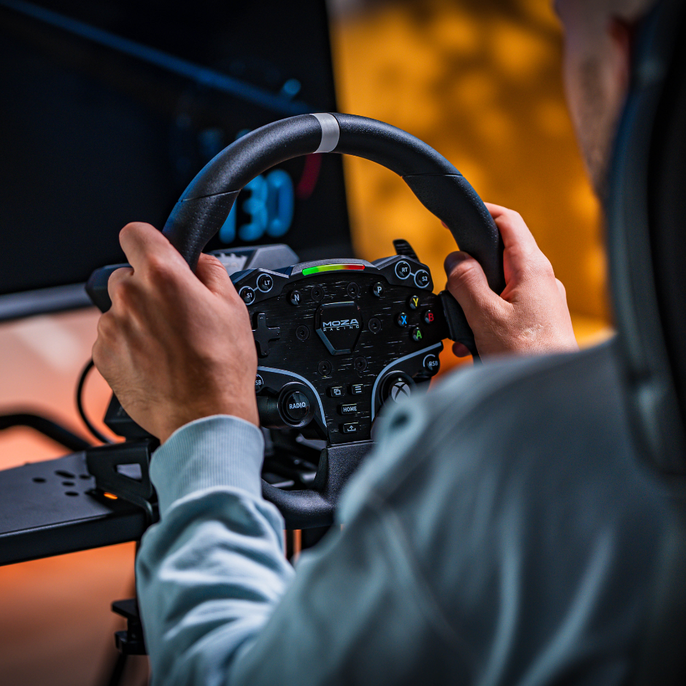 MOZA R3 Racing Wheel and Pedals