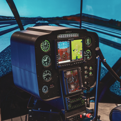 P1 Robinson R44/R66 6DOF Helicopter Training Device