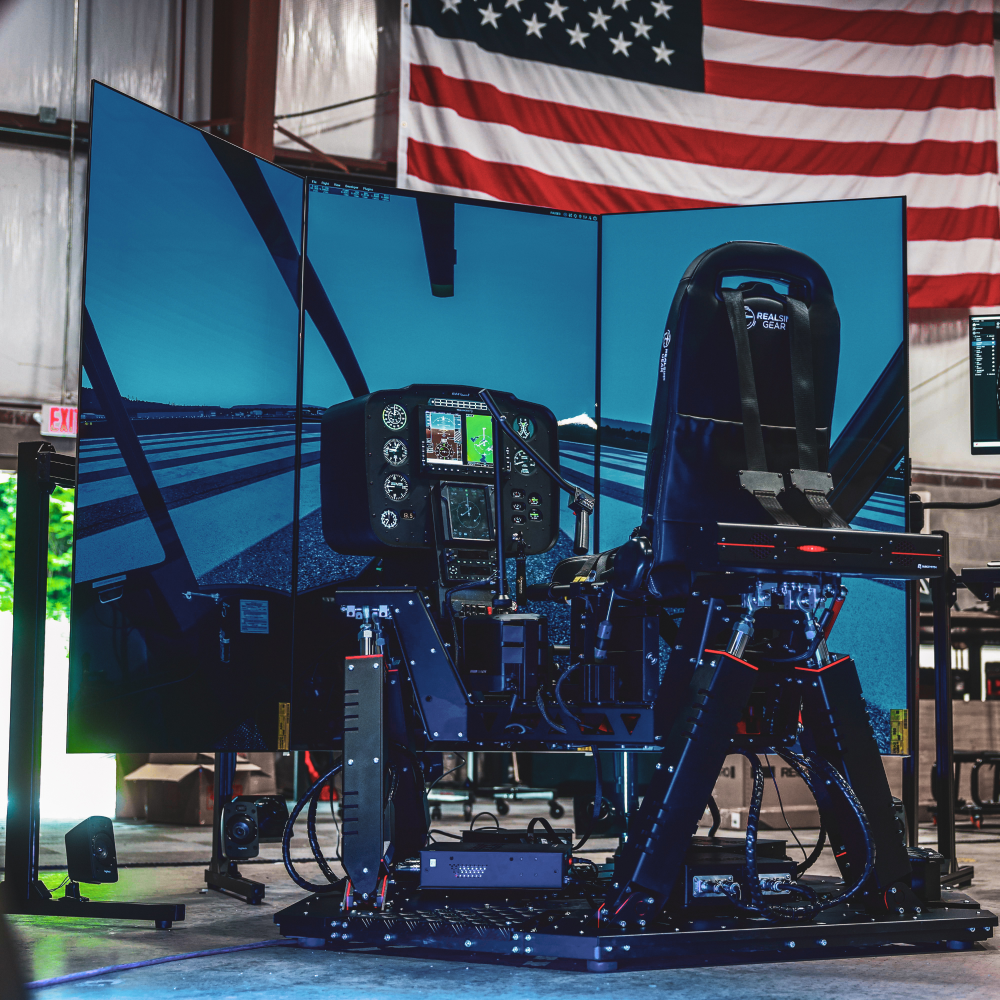P1 Robinson R44/R66 6DOF Helicopter Training Device