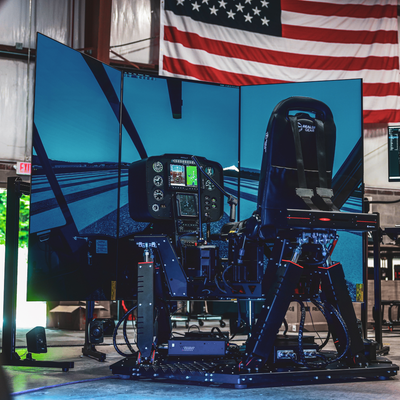 P1 Robinson R44/R66 6DOF Helicopter Training Device