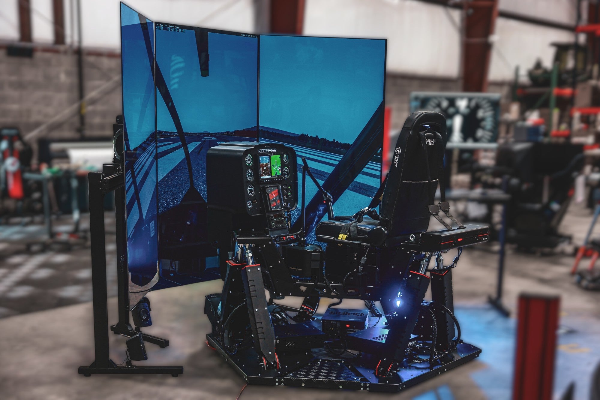 P1 Robinson R44/R66 6DOF Helicopter Training Device