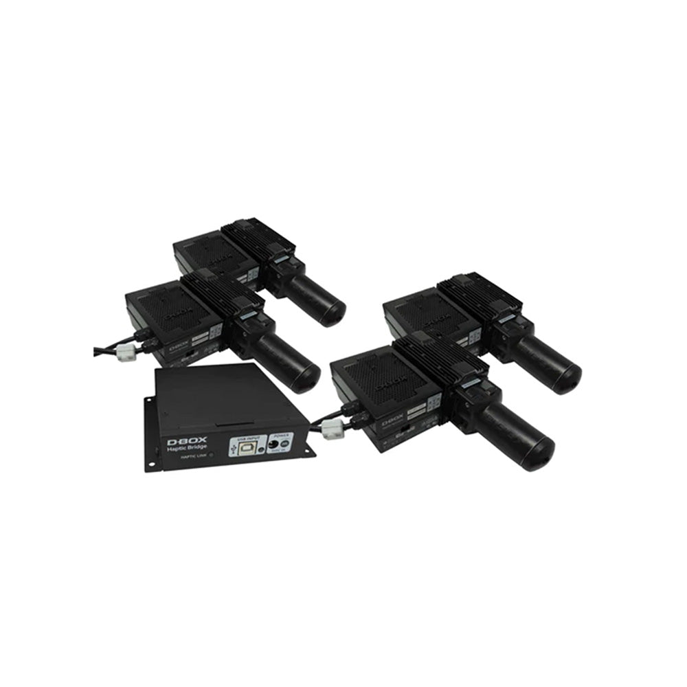 D-Box Gen 5 4250i Haptic System (1.5" Travel Range 4 Actuators) Brackets Included