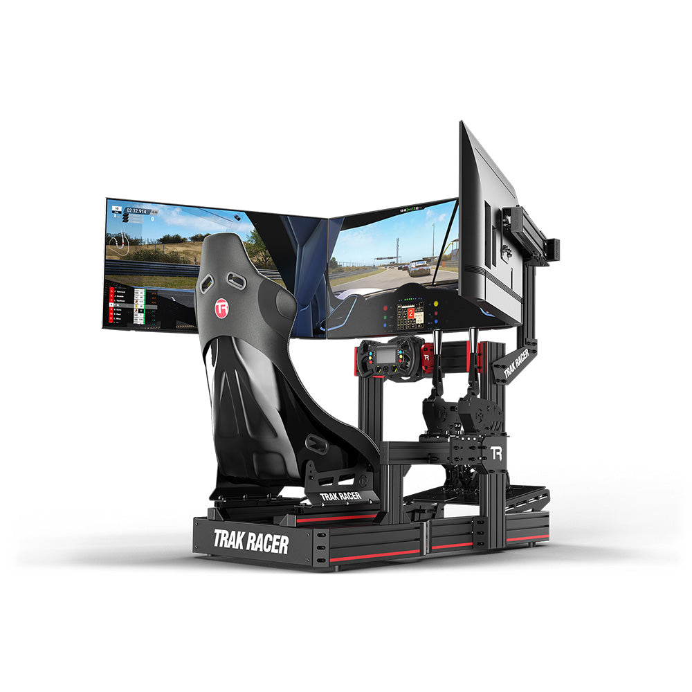 Trakracer Chassis Mounted Triple Monitor Stand